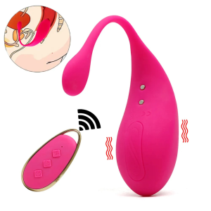 Alat Bantu Wanita – Vibrator Love Egg Silicone Remote Control G Spot Clitoris for Women Masturbation Egg Vibrator