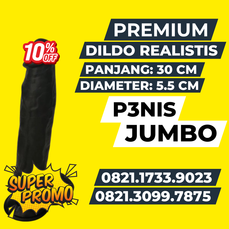Alat Bantu Wanita Black Mamba Dildo Besar Realistis Model Black Edition Jumbo Silikon Elastis Premium (1)